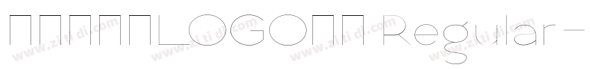 特创易新恒LOGO美黑 Regular字体转换